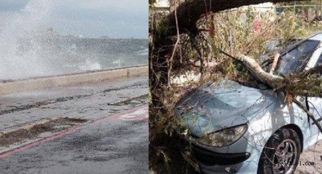 İzmir’de fırtına kabusu geri döndü