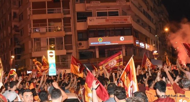 İzmir’de Galatasaray bayramı