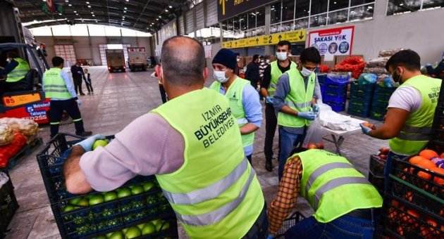 İzmir’de hal saatlerine korona ayarı