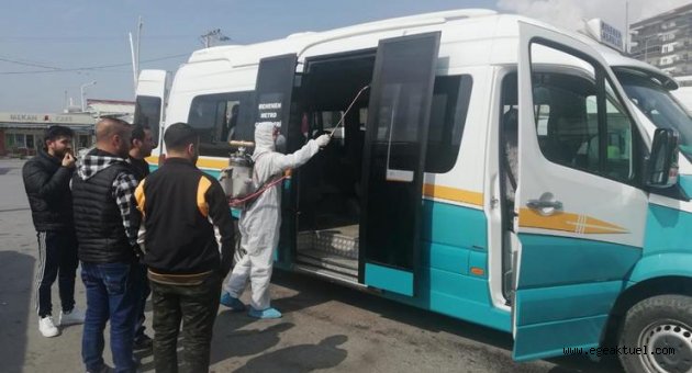 İzmir’de kamuya açık 354 bin nokta dezenfekte edildi