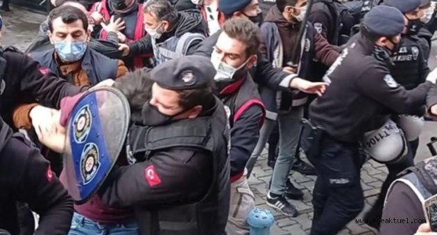 İzmir’deki Boğaziçi eylemine polis müdahalesi
