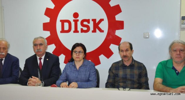 İzmir emek güçlerinden Çalkaya'ya destek