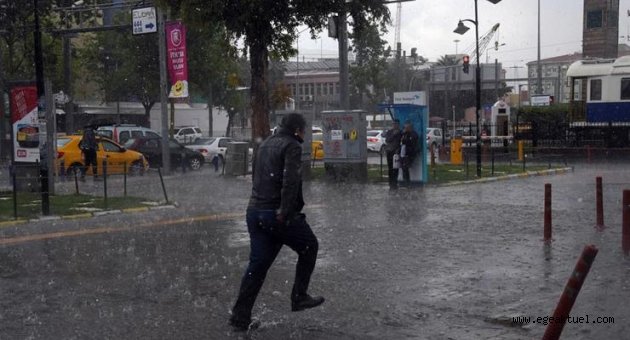 İzmir için yağış uyarısı