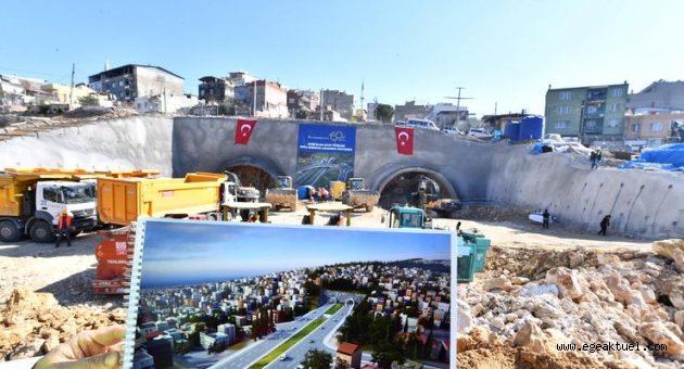 İzmir’in "en uzun tüneli" olacak