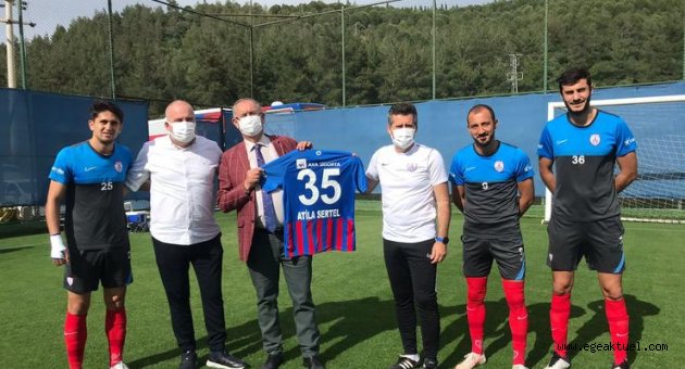İzmir’in takımlarına moral ziyareti