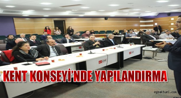 İzmir kent konseyi’nde yapılandırma