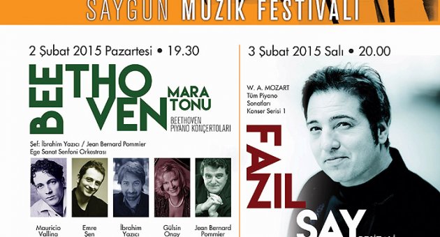 İzmir müziğe doyacak!!! Yedi gün aralıksız sanat