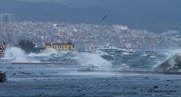 İzmir ve Balıkesir'de fırtına bekleniyor