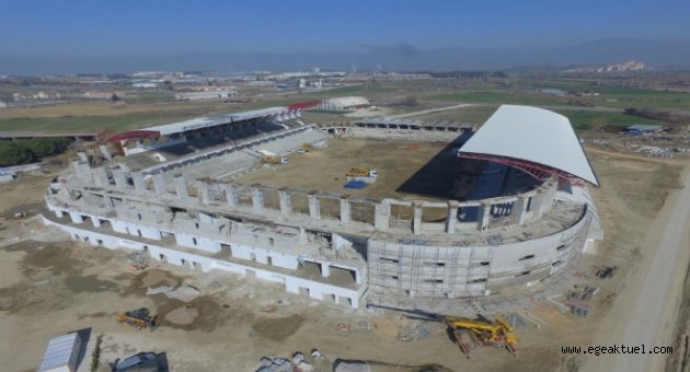 İzmir'in yeni stadında son rötuşlar