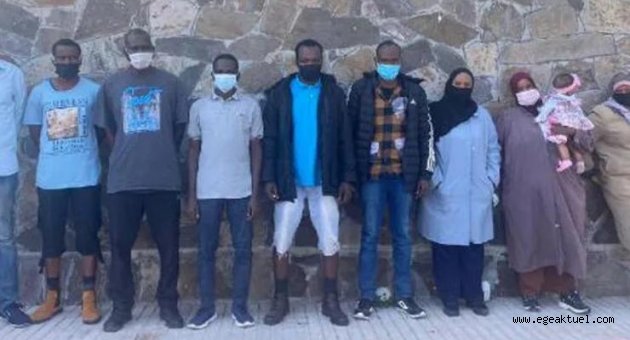 İzmir'de 48 kaçak göçmen yakalandı