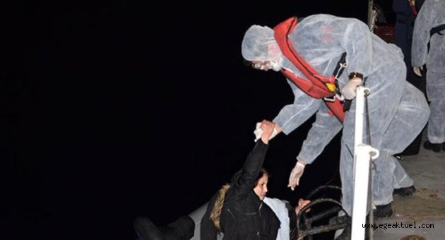 İzmir'de 71 sığınmacı kurtarıldı