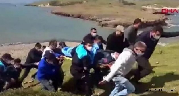 İzmir'de askeri uçak düştü