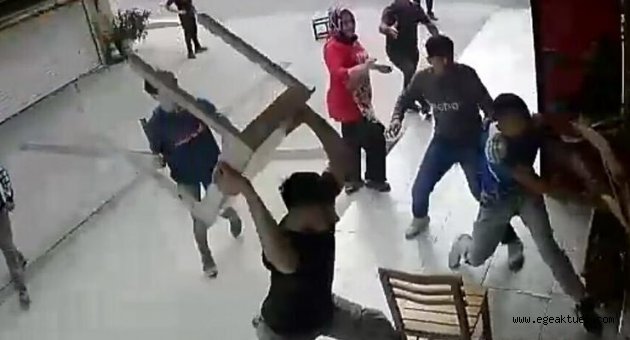 İzmir'de dehşet anları