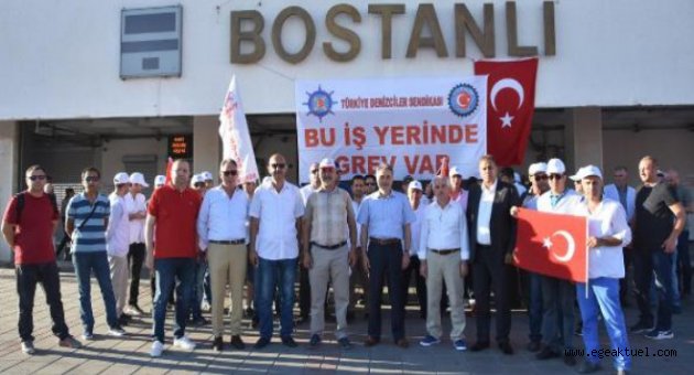 İzmir'de deniz ulaşımına grev engeli