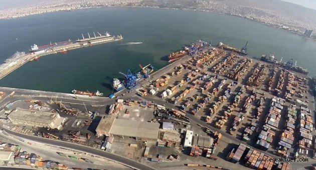 İzmir'de ihracat arttı, ithalat azaldı
