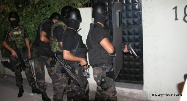 İzmir'de PKK'ya darbe 7 gözaltı