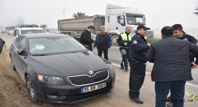 İzmir'de savcının aracına saldırı
