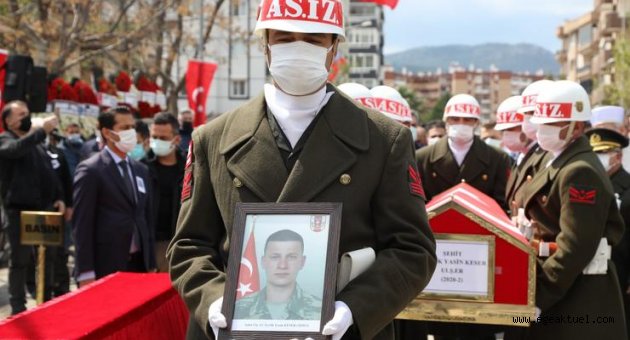 İzmir'de şehide yürek yakan veda!