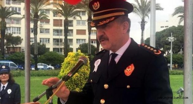 İzmir'de, Türk Polis Teşkilatı'nın 174'üncü kuruluş yılı kutlaması