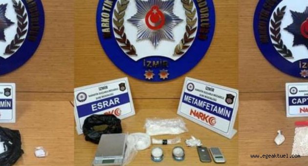 İzmir'de uyuşturucu operasyonları: 14 tutuklama