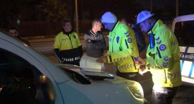 İzmir'de yeni yılın ilk trafik cezaları