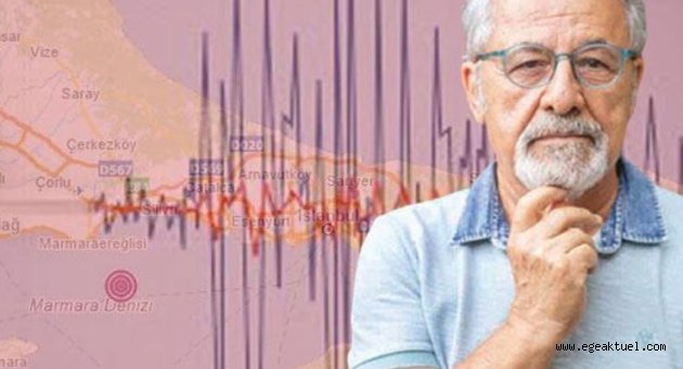 İzmir'dek depremle ilgili Prof. Dr. Naci Görür'den açıklama