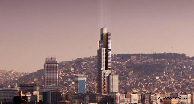 İzmir'deki dev gökdelen projesi yargıya taşındı