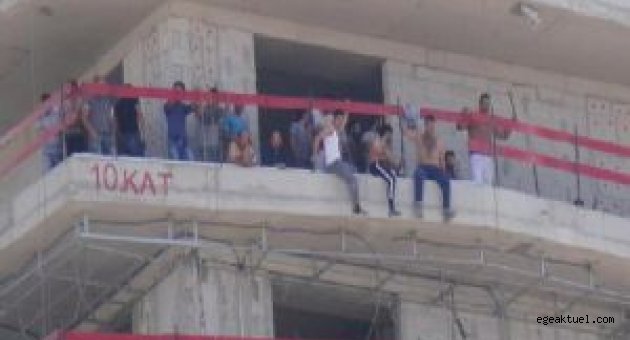 İzmir'deki gökdelende isyan