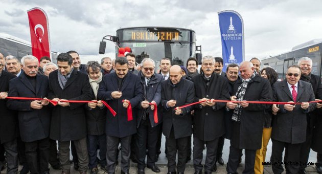 İzmir'e yerli üretim 15 yeni otobüs