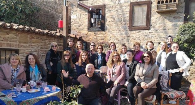 İzmirli kadın girişimciler Ödemiş'i gezdiler