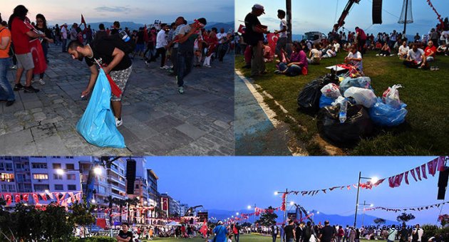 İzmirlilerden örnek hareket