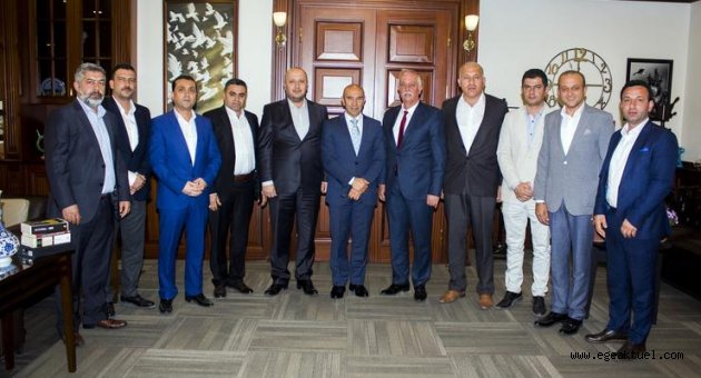 İZMOD'dan Başkan Soyer'e ziyaret
