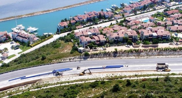 İZSU Çeşme’nin altyapısını yeniliyor