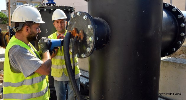 İZSU’dan Güzelyalı ve Göztepe’ye  4.3 milyon TL’lik yağmur suyu yatırımı