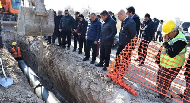 İZSU'dan Menderes’e "40 yıllık yatırım"