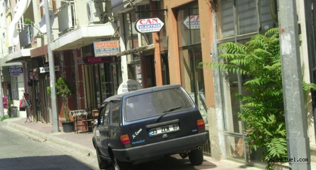 Kaldırım işgallerine  çözüm 