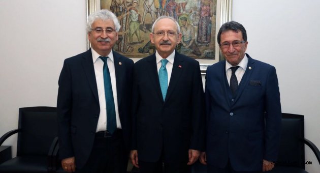  Kamil Saka, Kılıçdaroğlu’nu ziyaret etti   