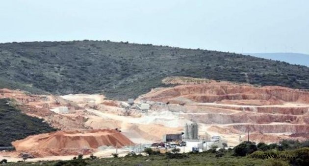 Kapatılması beklenen kalker ocağı için kapasite artışı istendi