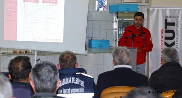 Karabağlar Belediyesi’nde AKUT eğitimi