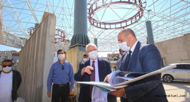 Karabağlar Belediyesi, salgın günlerinde de projelerine devam ediyor