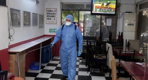 Karabağlar’da dört bir yanda dezenfeksiyon