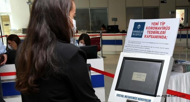 Karabağlar’da HES sırasına dijital çözüm