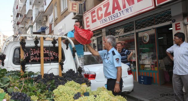 Karabağlar’da seyyar denetimi 