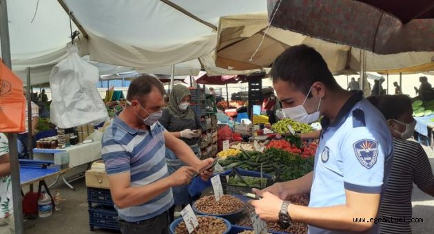 Karabağlar pazarlarında sıkı denetim