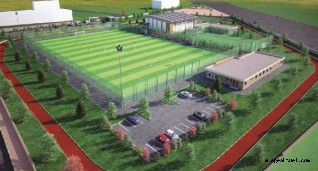 Karabağlar'a dev spor kompleksi için imzalar atıldı