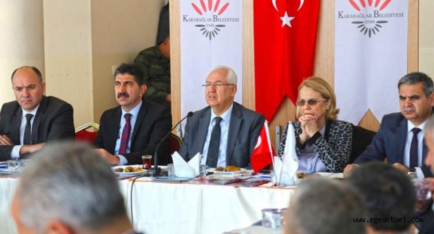 Karabağlar'da 4. bölgesel muhtarlar toplantısı