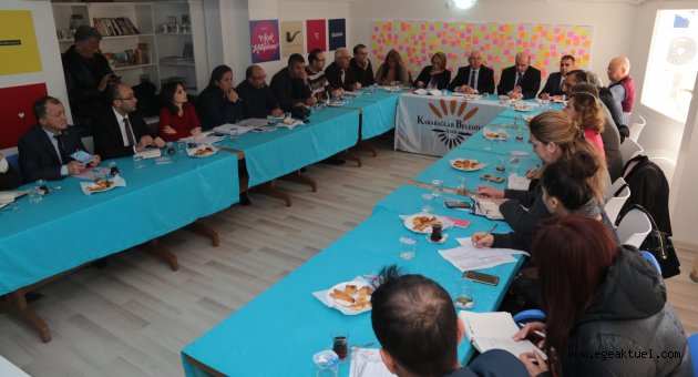 Karabağlar'da bölgesel muhtarlar toplantısında 4’üncü etap başladı
