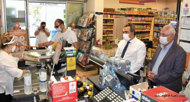 Karabağlar'da kapsamlı koronavirüs denetimi