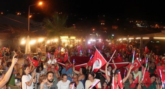 Karaburun Cumhuriyet için tek yürek