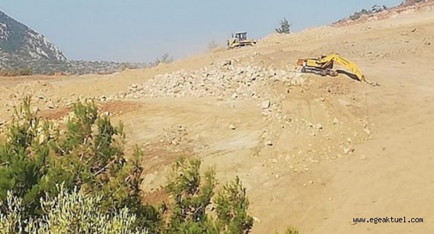 Karaburun ormanlarında GES katliamı!